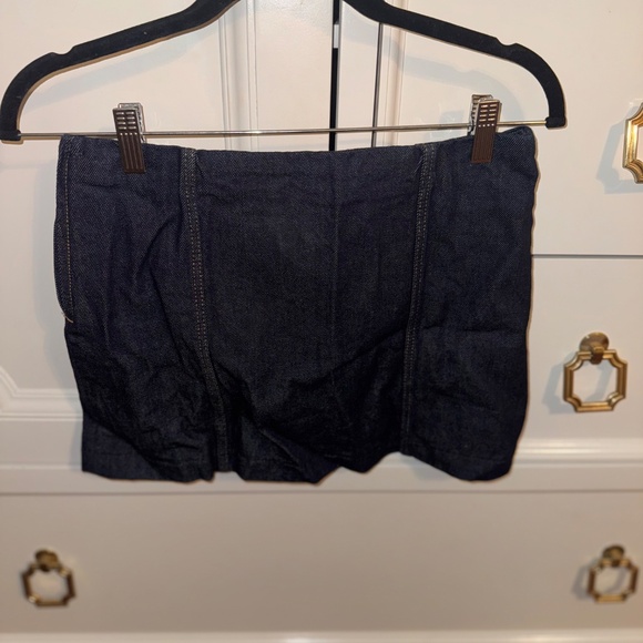 H&M denim mini skirt  NWT - Picture 4 of 13